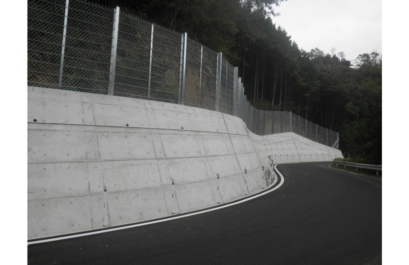 国道377号(五名工区)道路災害防除工事